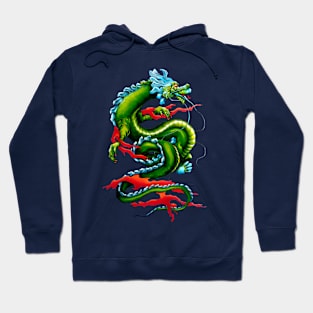 Green dragon Hoodie